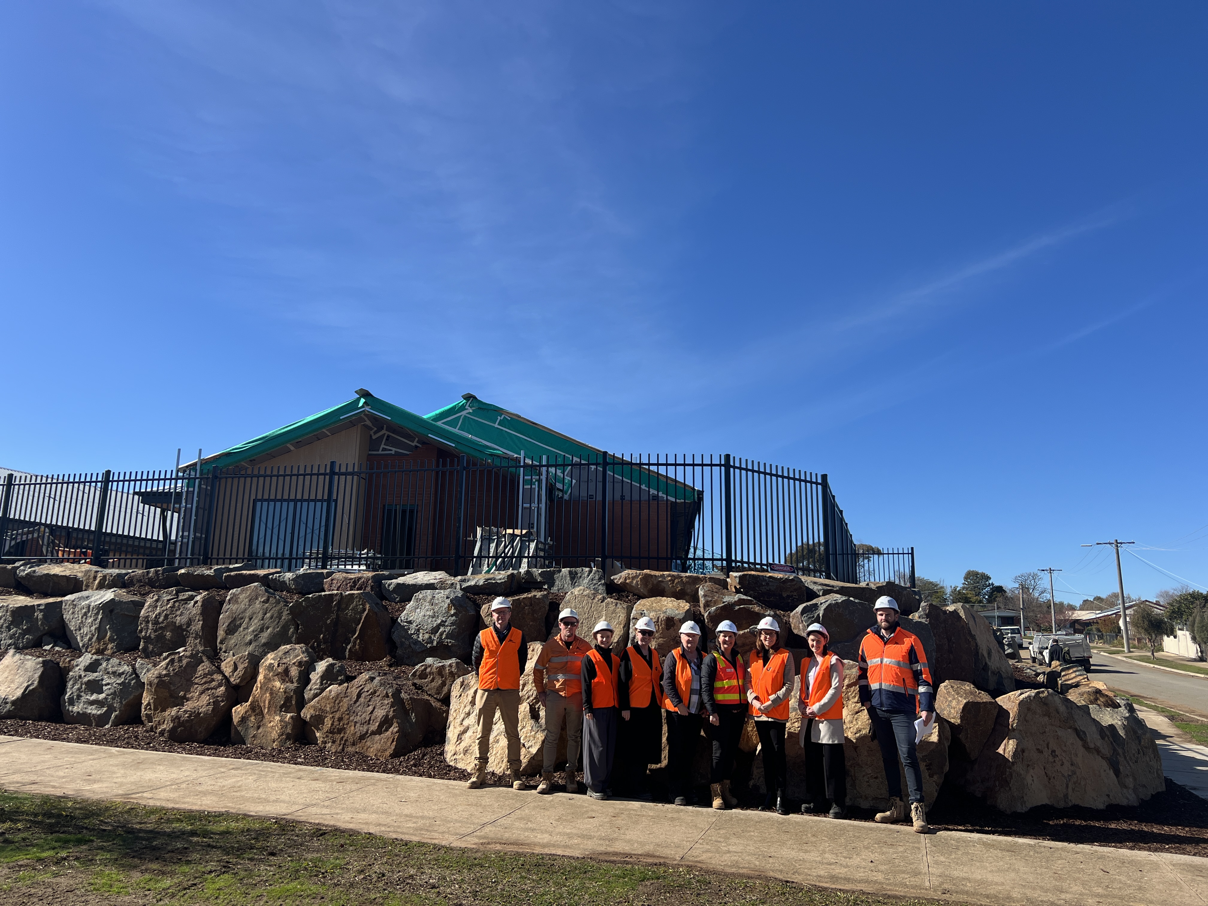 NEW MANSFIELD AGED CARE FACILITY REACHES MILESTONE Main Image